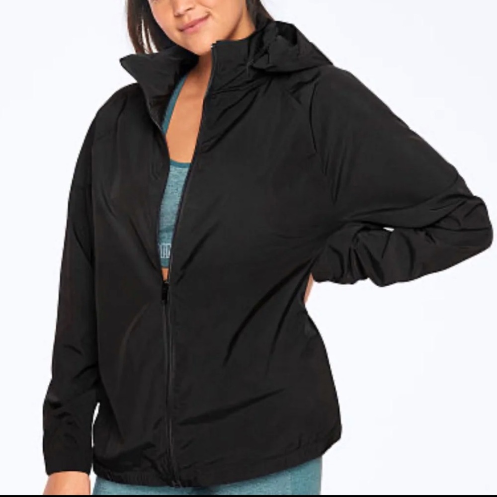 VS Pink Zip Up Windbreaker